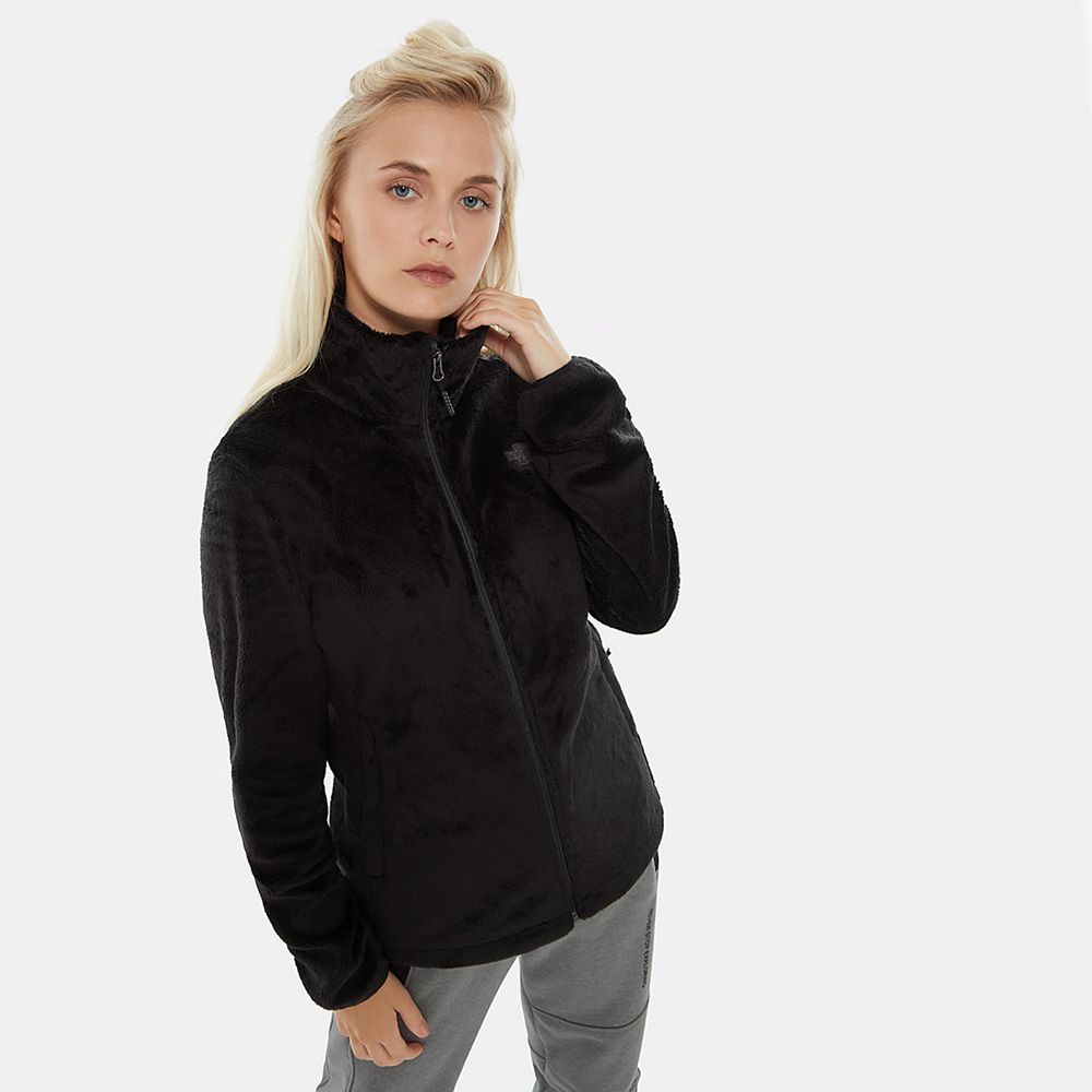 The North Face Fleece Jacket Womens Australia - The North Face Osito Black (VYF-182375)